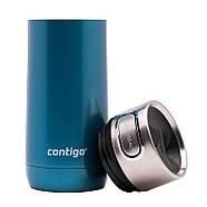 Термокружка з нержавіючої сталі Contigo Luxe Autoseal (360 мл) Corn Flower Blue, фото 7