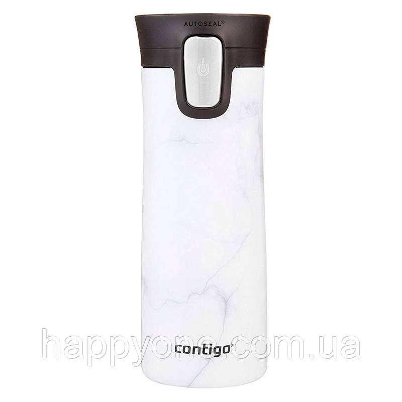 Термокружка Contigo Pinnacle Couture (420 мл) White Marble