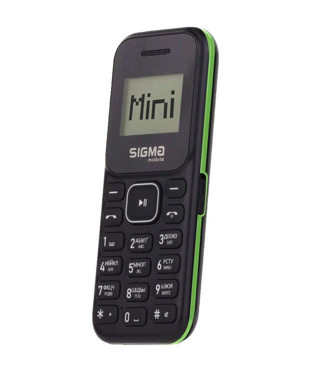 Телефон Sigma X-Style 14 Mini Black-Green UA UCRF