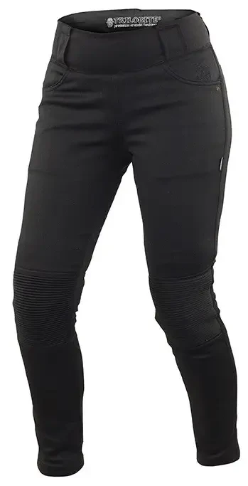 Мотолегінси жіночі із захистом Trilobite 1968 Leggings Long чорний, 28