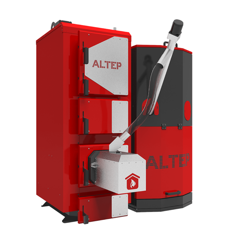 Промисловий пелетний котел Альтеп Duo UNI Pellet 200 кВт