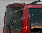 Спйлер Fiat Doblo 1 (спійлер задньої двері Фіат Добло 1), фото 2