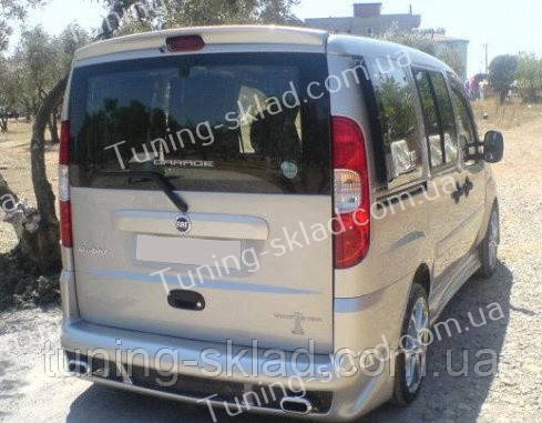Спйлер Fiat Doblo 1 (спійлер задньої двері Фіат Добло 1), фото 1