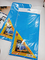 Скатерть полиэтиленовая для стола 120*200 см Синий
