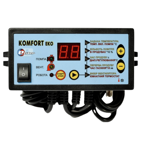 Автоматика для твердопаливних котлів Komfort Eko P N11-2,2 2.0 RUS