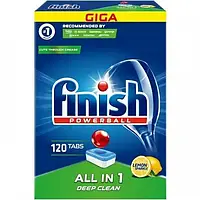 Таблетки для посудомоечных машин FINISH Classic с ароматом лимона 120 шт.