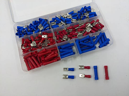 Набір клем обтискних 250 штук (6 видів), фото 1
