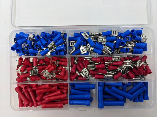 Набір клем обтискних 250 штук (6 видів), фото 2