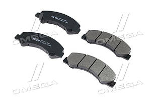 Колодка гальм. диск. передн./задн ISUZU NPR75, АTAMAN Е3,Е4,Е5 Преміум (RIDER) RD-8971686340