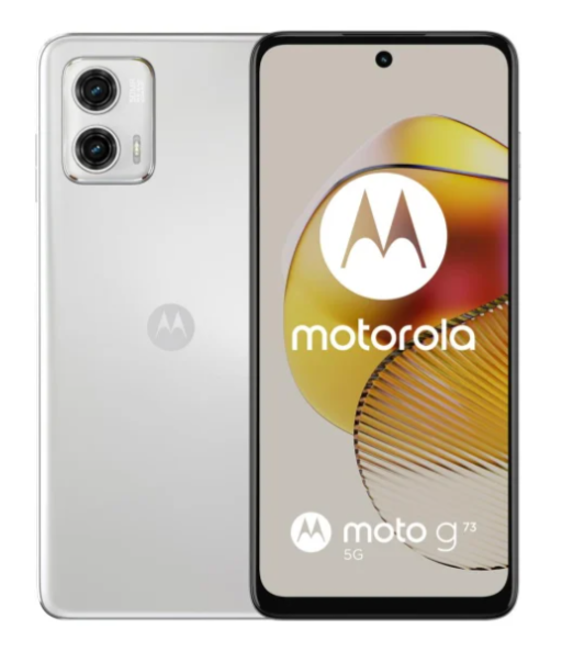 Смартфон Motorola moto g73 5G 8/256GB Lucent White 120Hz