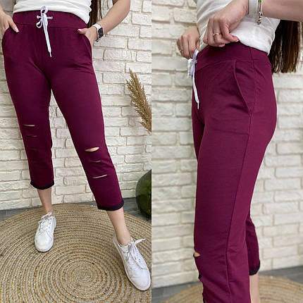 Шикарні жіночі штани, тканина "Трикотаж" 44, 46, 48, 50 розмір 44, фото 1