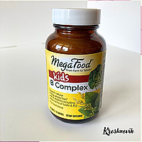 MegaFood Kids B complex, комплекс вітамінів групи В, для дітей, 30 таблеток