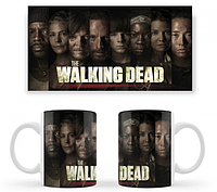 Чашка белая керамическая Ходячие Мертвецы The Walking Dead  ABC