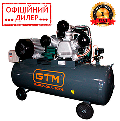 Професійний повітряний ремінний компресор GTM KC3090-220L (7.5 кВт, 380 В, 10 атм, 900 л/хв, 220 л)