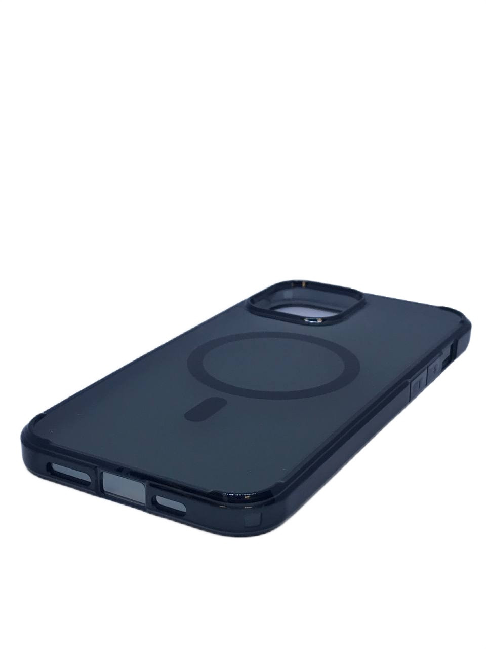 Купить Накладка "Magsafe Spigen" Iphone 12 Pro Max Clear Black, цена