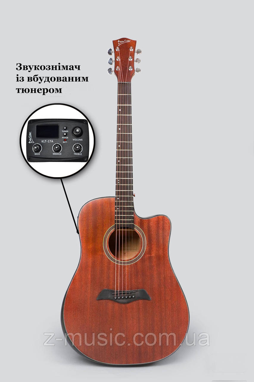 Гітара електроакустична Deviser LS-550-41 EQ ALL MAHAGONY