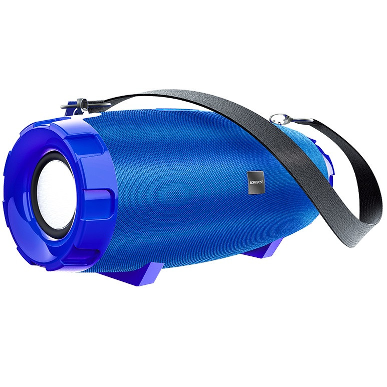 Портативна блютуз колонка BOROFONE BR14 |TF-карти, USB, AUX, FM| Синій, фото 1