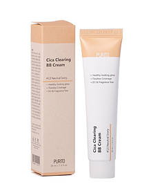 ВВ-крем з екстрактом центели, Purito Cica Clearing BB cream #13 Натуральна слонова кістка, 30 мл