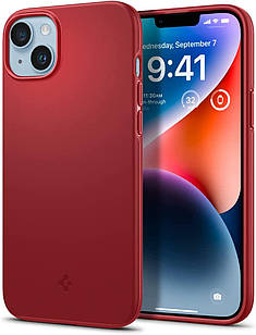 Чохол Spigen Thin Fit Red для iPhone 13 | iPhone 14 ACS04789