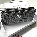 Жіночий гаманець на змійці (1211) сірий, фото 4