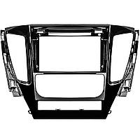 Переходная рамка 9" Lesko Mitsubishi Pajero Sport 2016-2018 (6524) 5шт