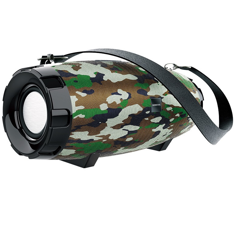 Портативна блютуз колонка BOROFONE BR14 |TF-карти, USB, AUX, FM| Камуфляж, фото 1