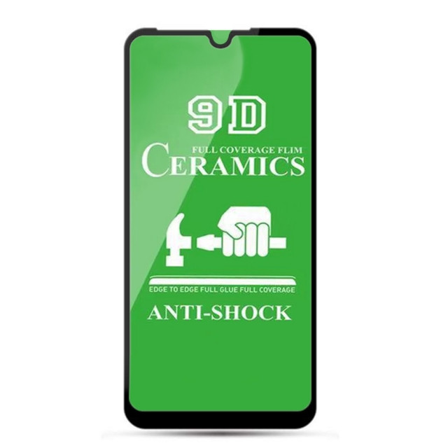 Скло захисне CERAMiCS 9D для Xiaomi Redmi 7- чорний