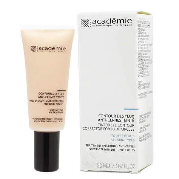 Крем-консилер для контуру очей Academie Tinted Eye Contour Corrector 20 мл, фото 1