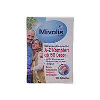 Вітаміни Mivolis A-Z Komplett ad 50 Depot 100 таб