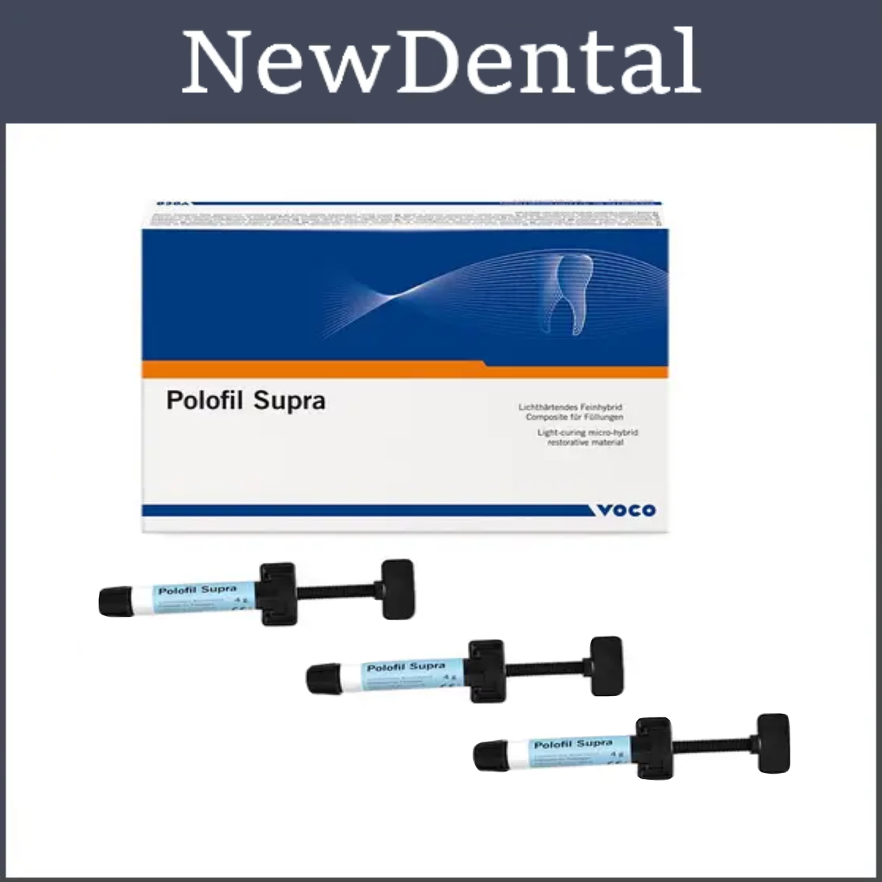 Polofil Supra Полофіл Супра VOCO A2 A3 A3.5 3х4г