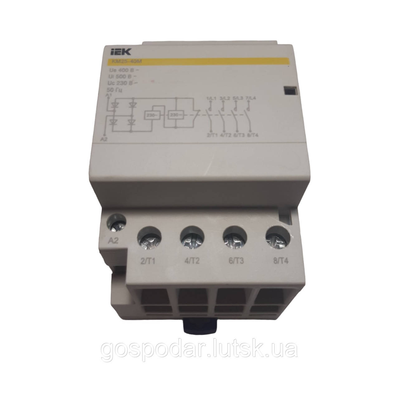 Контактор модульний КМ25-40М AC/DC IEK