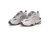 Унісекс кросівки Nike M2K Tekno, жіночі / чоловічі сірі кросівки найк м2к текно, фото 3