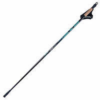 Скандинавські палиці Exel Nordic Walking Evo Black Cyan розмір 125