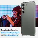 Чохол Spigen для Samsung Galaxy S23 Plus — Liquid Crystal, Crystal Clear (ACS05662), фото 4