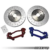 Передні складані гальмівні диски та скоби 375 mm Mk8 Golf R&Audi 8Y S3, фото 5