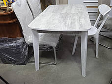 Стіл обідній Честер Fusion Furniture, колір  Урбан лайт + білий, фото 3
