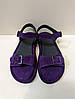 STTOPA Розміри 40-45. Босоніжки великих розмірів шкіряні. 370-4045-1 Фіолетові, фото 3