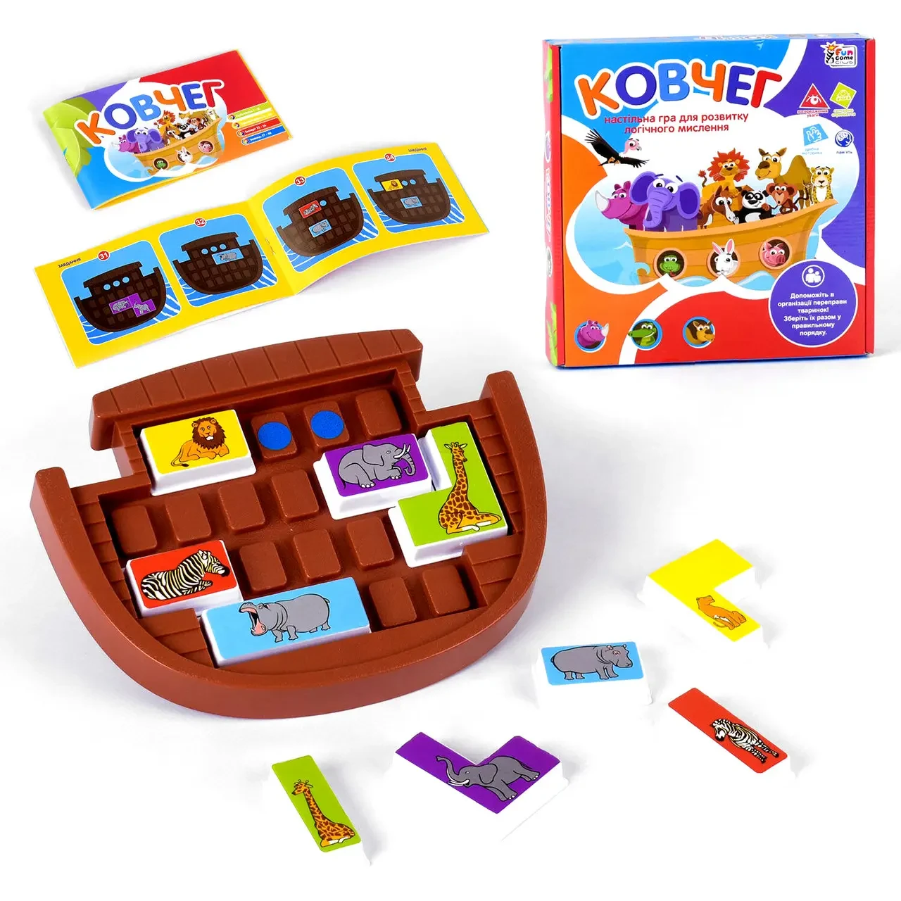 Гр Настольная игра "Ковчег" UKB-B 0042 (12) "Fun Game" на украинском языке, в коробке, шт