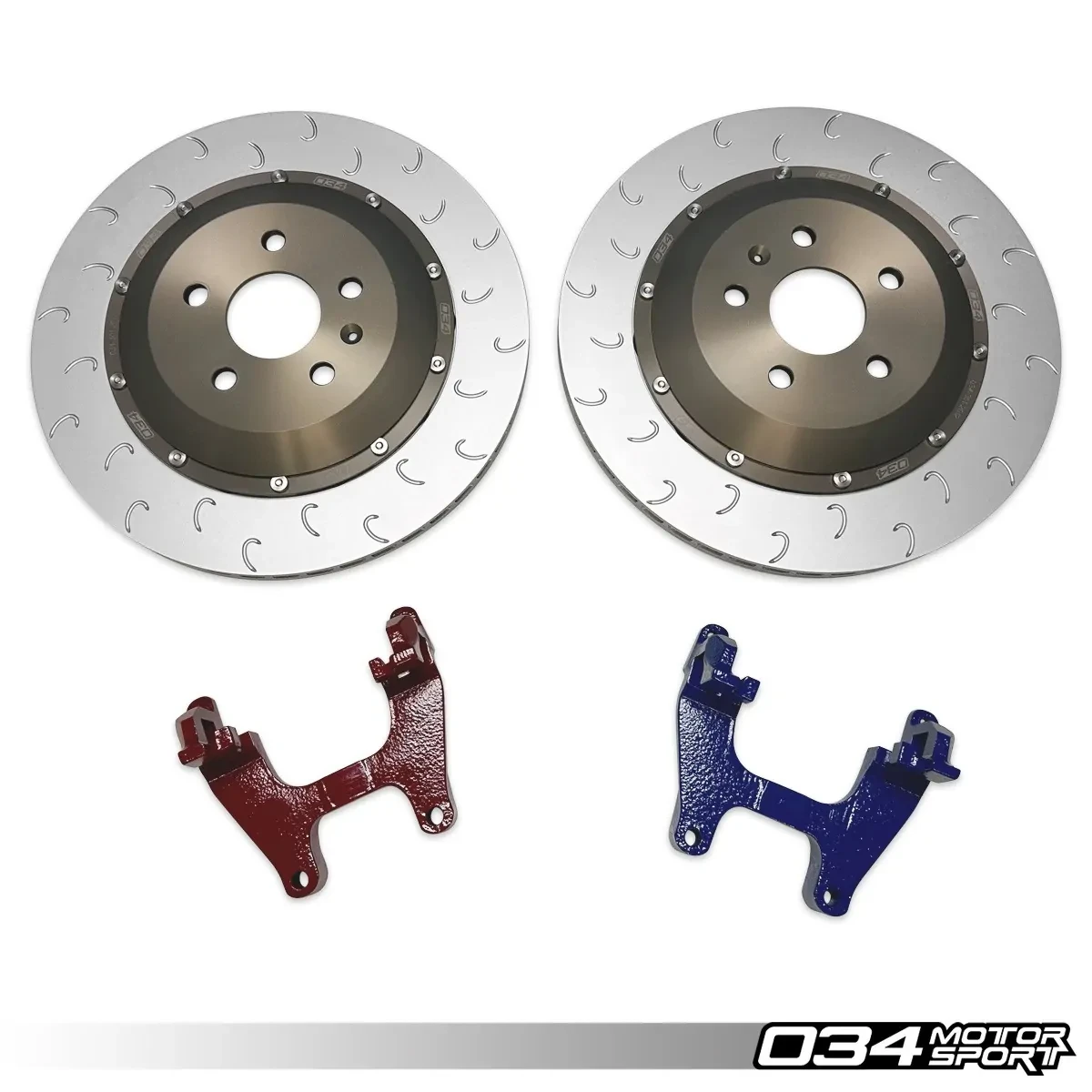 Задні складники гальмівні диски та скоби 355 mm Mk8 Golf R&Audi 8Y S3