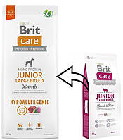 Brit Care Junior Large Breed Lamb & Rice 12 кг сухой корм для щенков и молодых собак больших пород