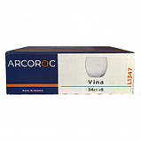 Набір склянок Arcoroc Vina 340мол 6шт L1347, фото 3