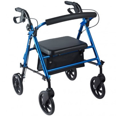 Роллатор (ролер) з сидінням OSD-Q88512 ходунки ролатори на колесах для літніх інвалідів, фото 1