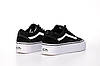 Жіночі кеди Vans Old Skool Stac Platform Чорні Кросівки Ванс Олд Скул бавовна замш висока платформа В'єтнам, фото 5