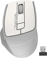 Мышка беспроводная A4Tech FG30 (Grey/White)