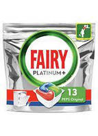 Капсулы для посудомойки Jar Fairy Фейри Platinum All in One 13 шт