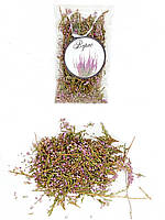 Вереск (соцветия с веточками) для декора свечей, для декора саше, мыла 5 грамм