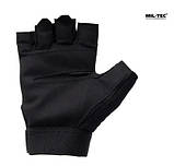 Тактичні Mil-tec Чорні рукавички Army Fingerless Gloves 12538502 розмір XL, фото 5
