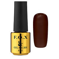 Гель-лак F.O.X Gel Polish Gold Pigment 098 бордово-коричневый 6 мл