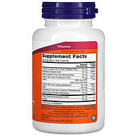 Вітаміни групи В В-50 NOW Foods 100 рослинних капсул, фото 2