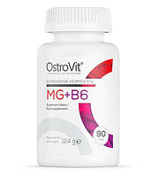 Витамины Магний и B6 OstroVit Mg+B6 90 таб Польша